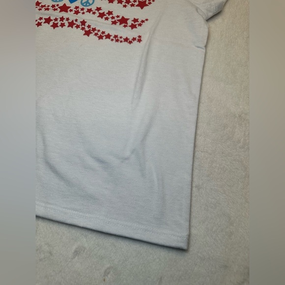 Cat and Jack Girls Size Shirt 4th of July Stars Red Blue White choose your size👇 - Picture 8 of 10